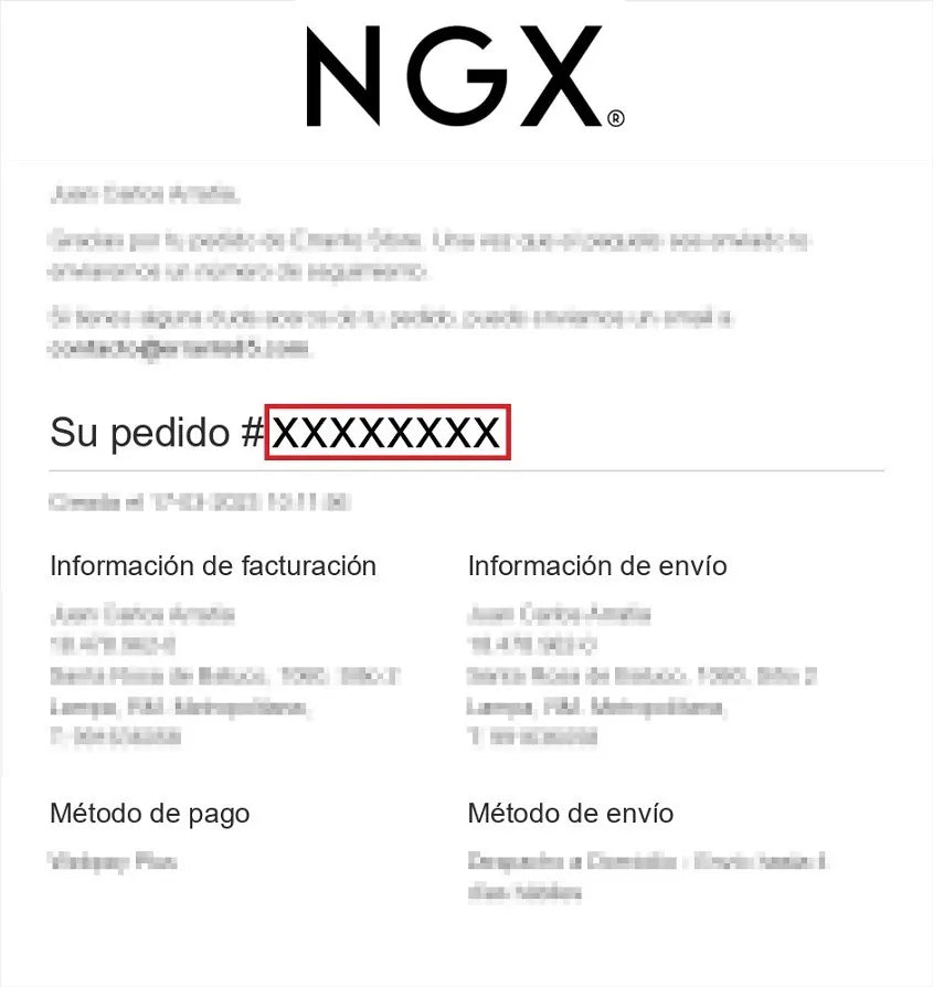 Rastrea tu pedido